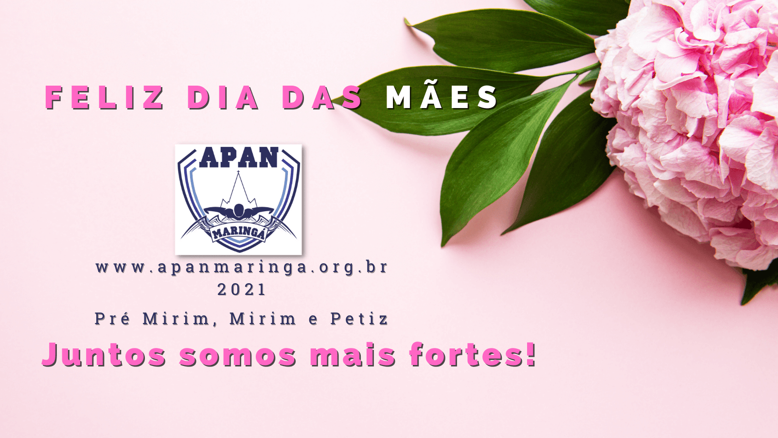 Dia das Mães 2021 - Pré Mirim, Mirim e Petiz