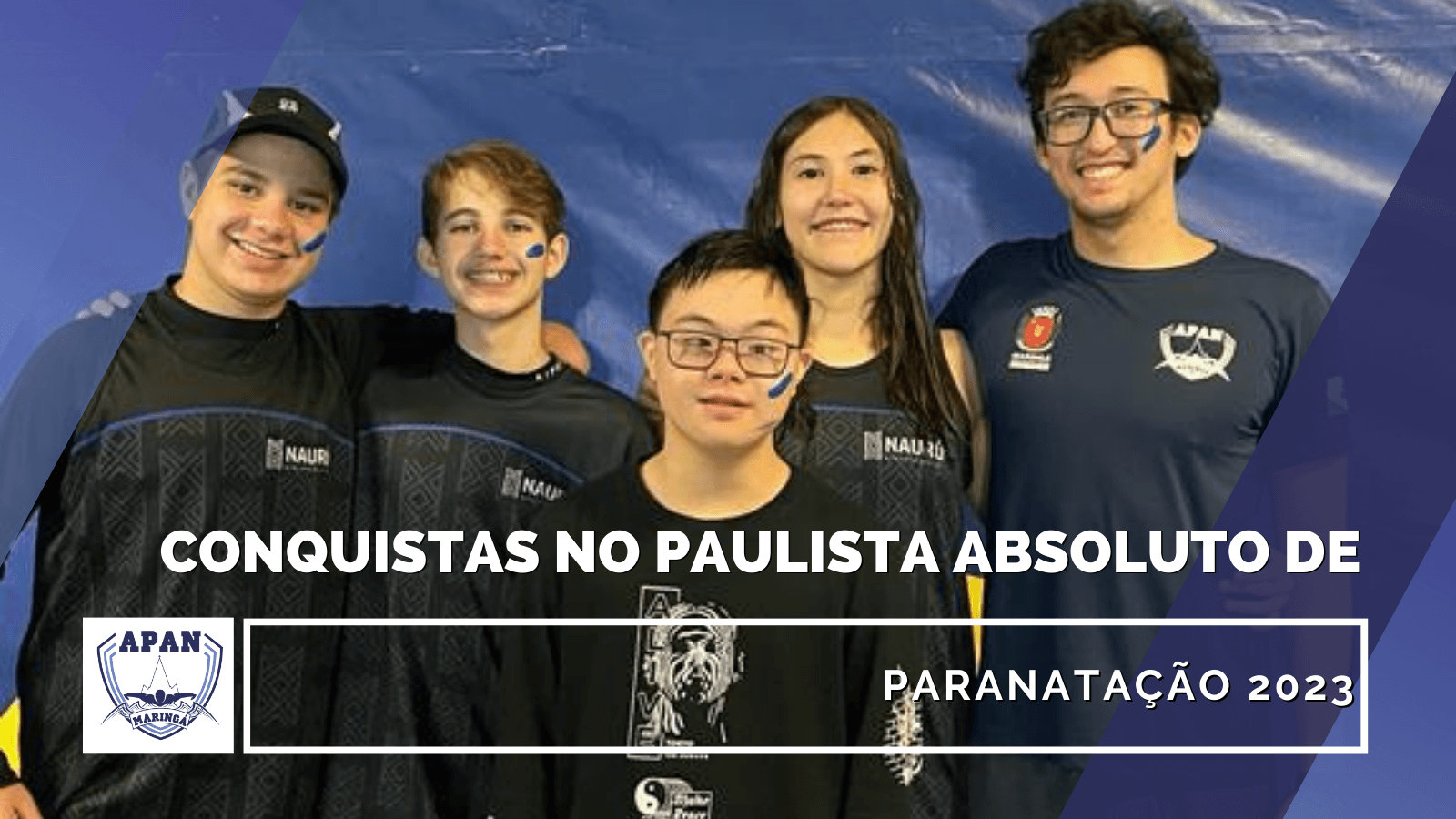 Conquistas no Paulista Absoluto de Paranatação 2023