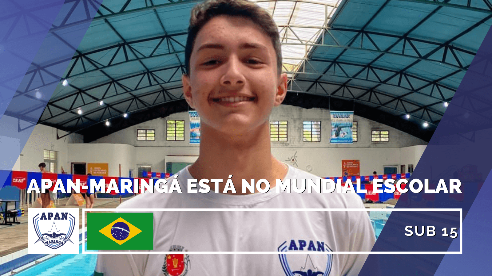 Mundial Escolar Sub 15: Apan-Maringá na Gymnasíade 2023!