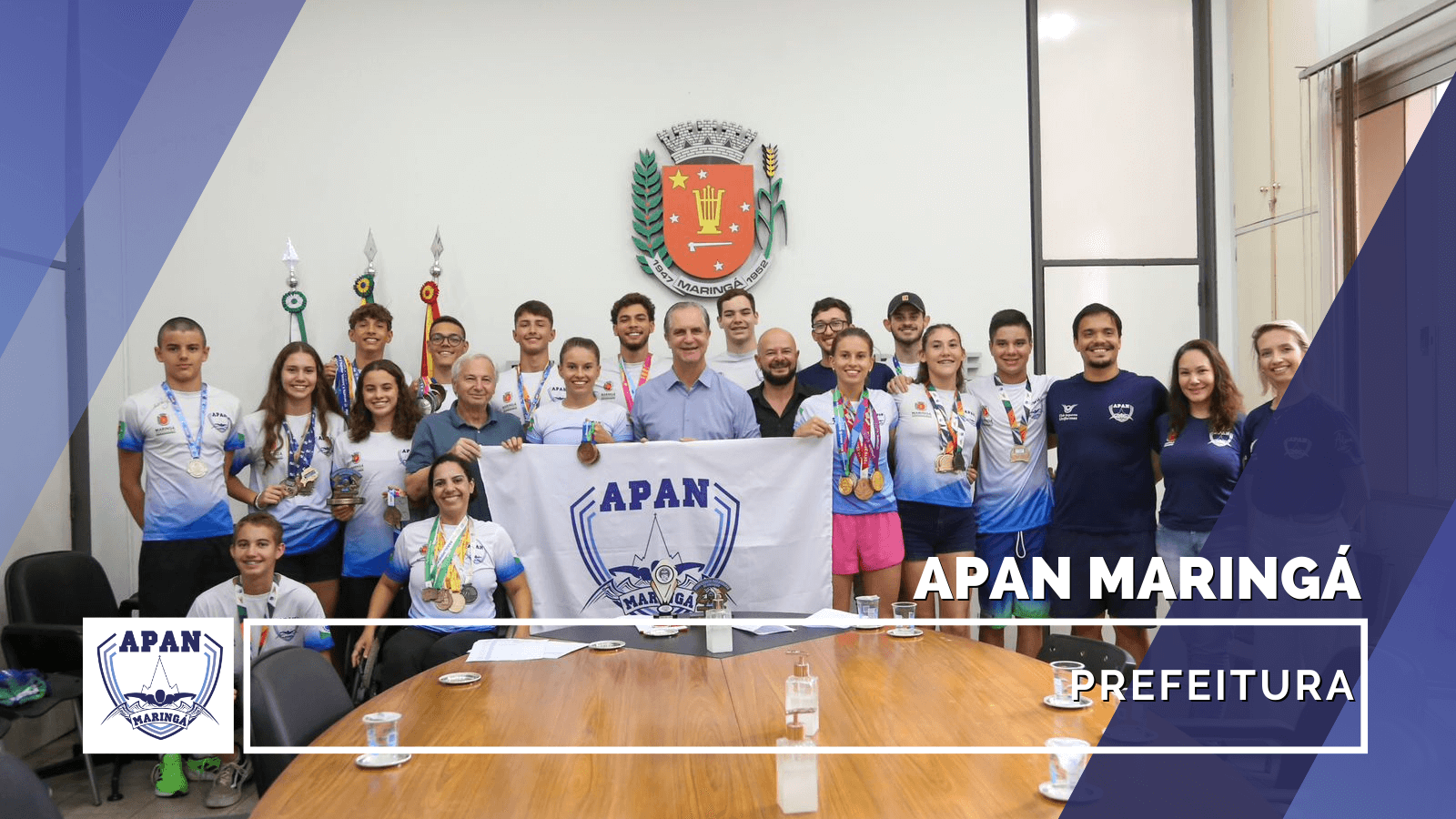 Reunião APAN Maringá e Prefeito Ulisses Maia: Avanços para a Natação