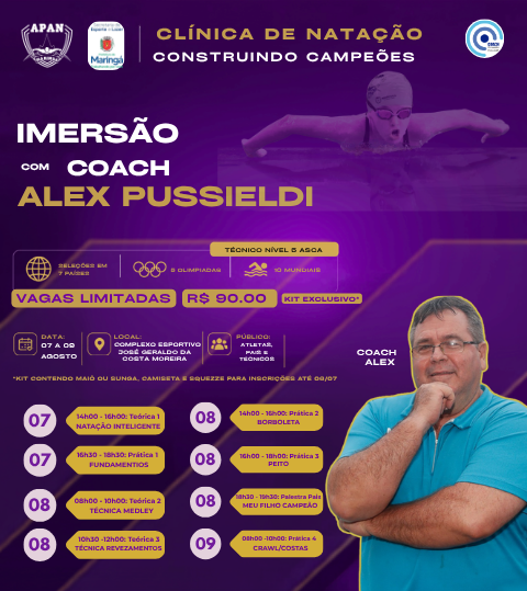 CLÍNICA DE NATAÇÃO: Construindo Campeões