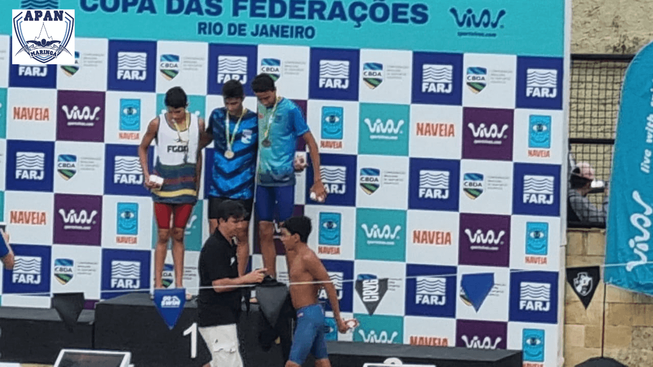 Resultado da Copa das Federações INF-JV-JR de Natação 2022