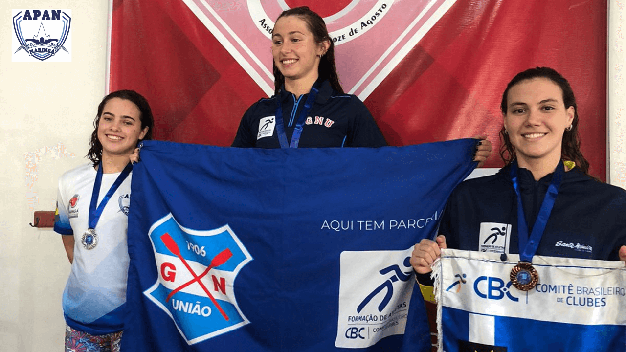 Atletas da APAN Maringá se destacam no Campeonato Sul Brasileiro de Natação em Florianópolis 2023