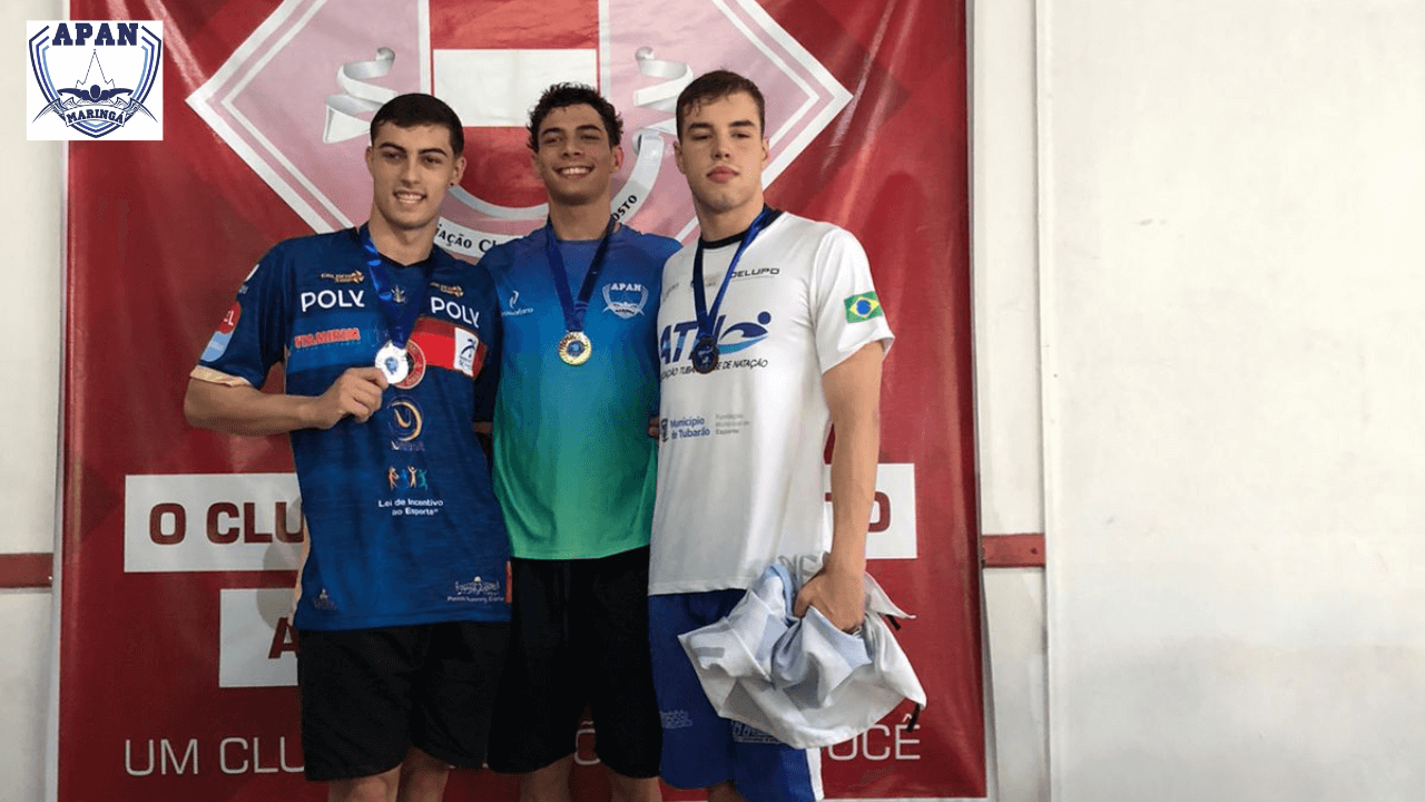 Atletas da APAN Maringá se destacam no Campeonato Sul Brasileiro de Natação em Florianópolis 2023