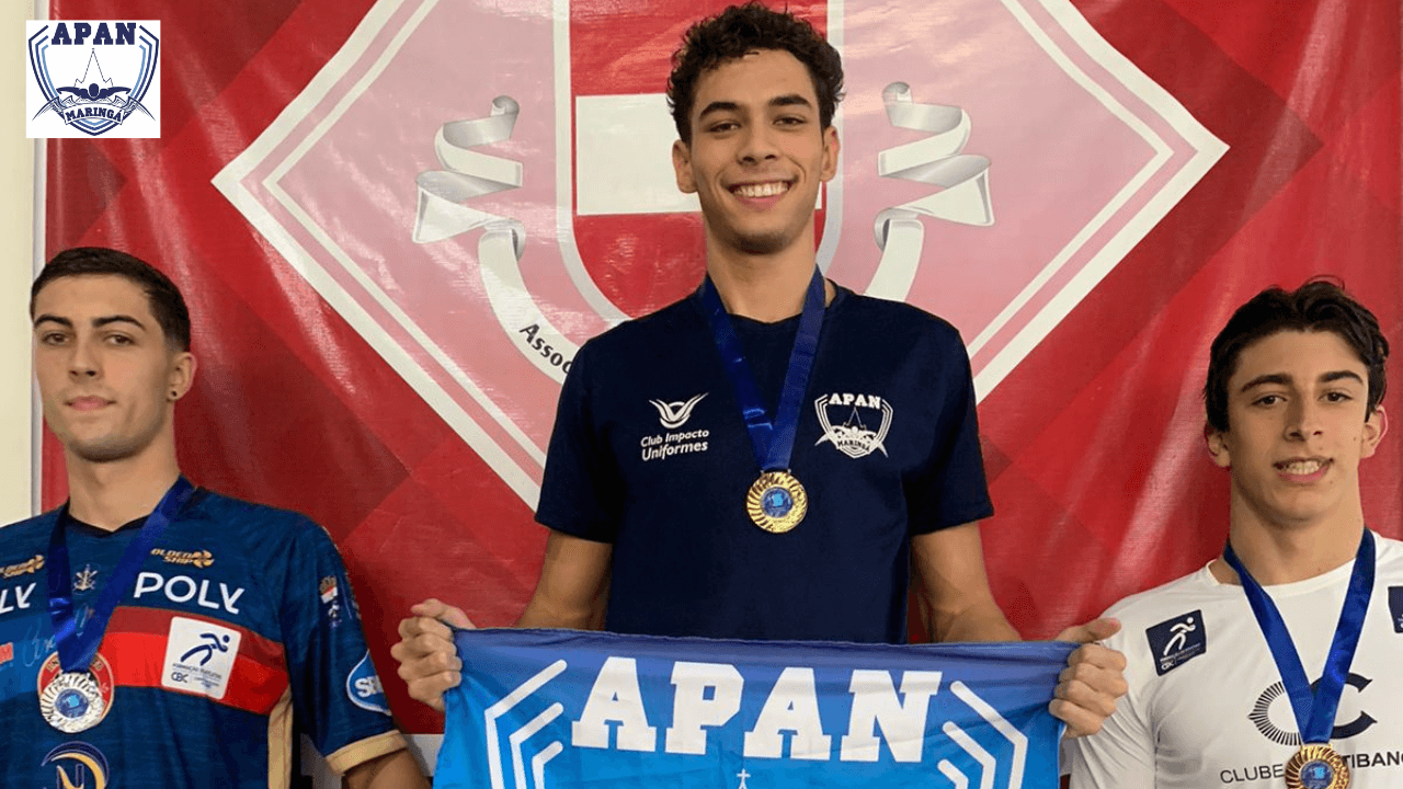 Atletas da APAN Maringá se destacam no Campeonato Sul Brasileiro de Natação em Florianópolis 2023