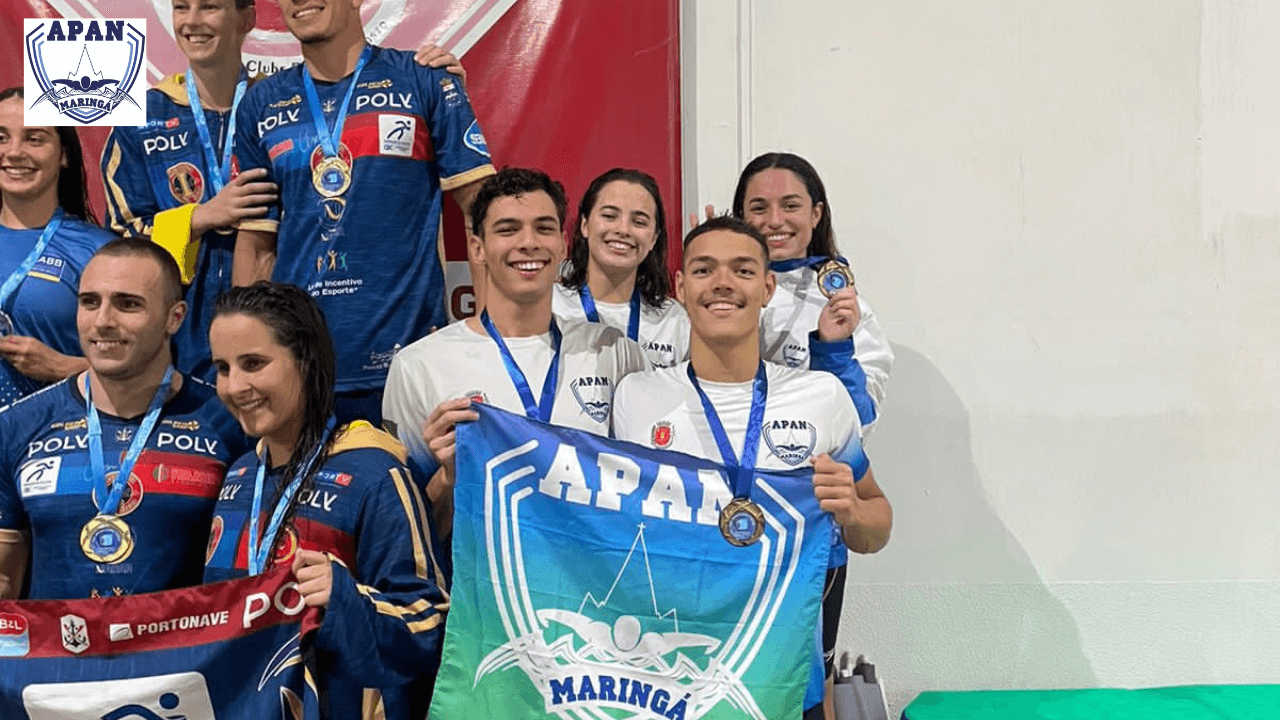 Atletas da APAN Maringá se destacam no Campeonato Sul Brasileiro de Natação em Florianópolis 2023