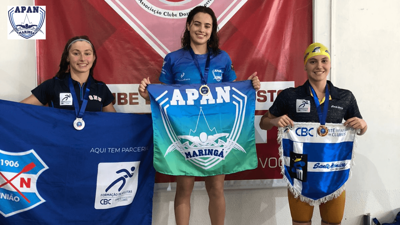 Atletas da APAN Maringá se destacam no Campeonato Sul Brasileiro de Natação em Florianópolis 2023