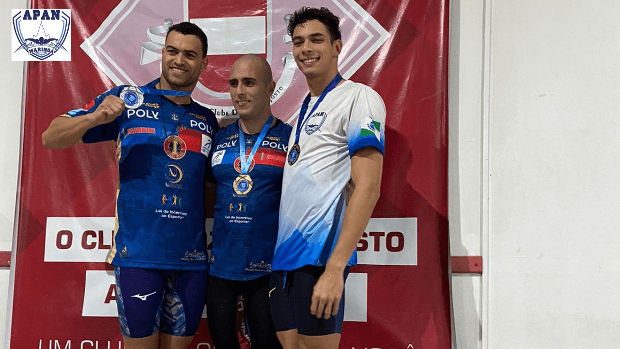 Atletas da APAN Maringá se destacam no Campeonato Sul Brasileiro de Natação em Florianópolis 2023