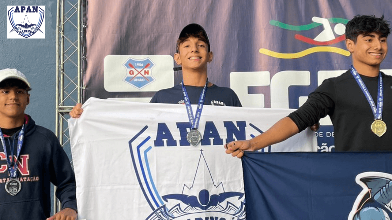 Resultado - Atletas da APAN Maringá se destacam no Campeonato Sul Brasileiro de Natação em Florianópolis 2023