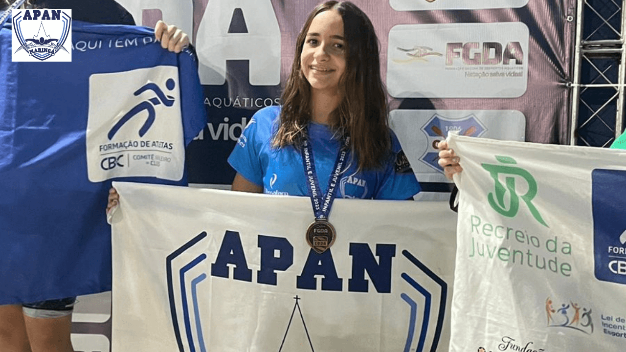 Resultado - Atletas da APAN Maringá se destacam no Campeonato Sul Brasileiro de Natação em Florianópolis 2023