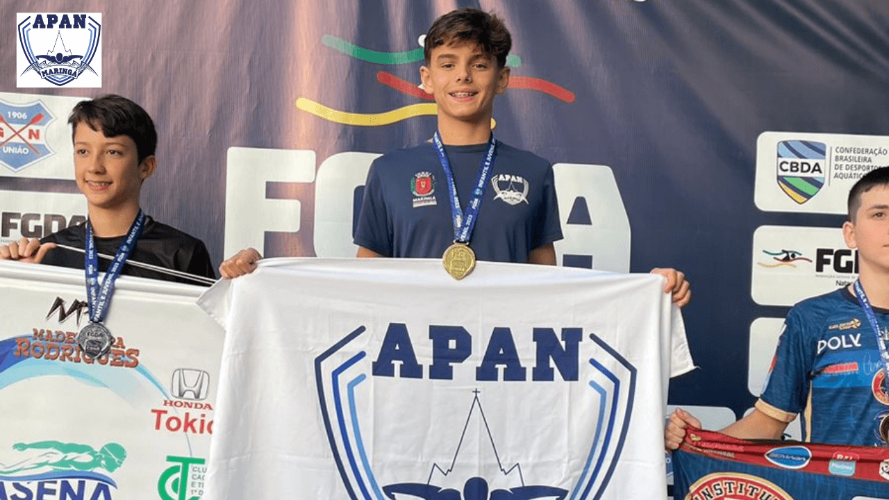 Resultado - Atletas da APAN Maringá se destacam no Campeonato Sul Brasileiro de Natação em Florianópolis 2023