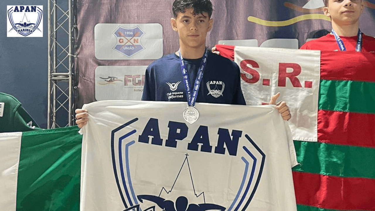 Resultado - Atletas da APAN Maringá se destacam no Campeonato Sul Brasileiro de Natação em Florianópolis 2023