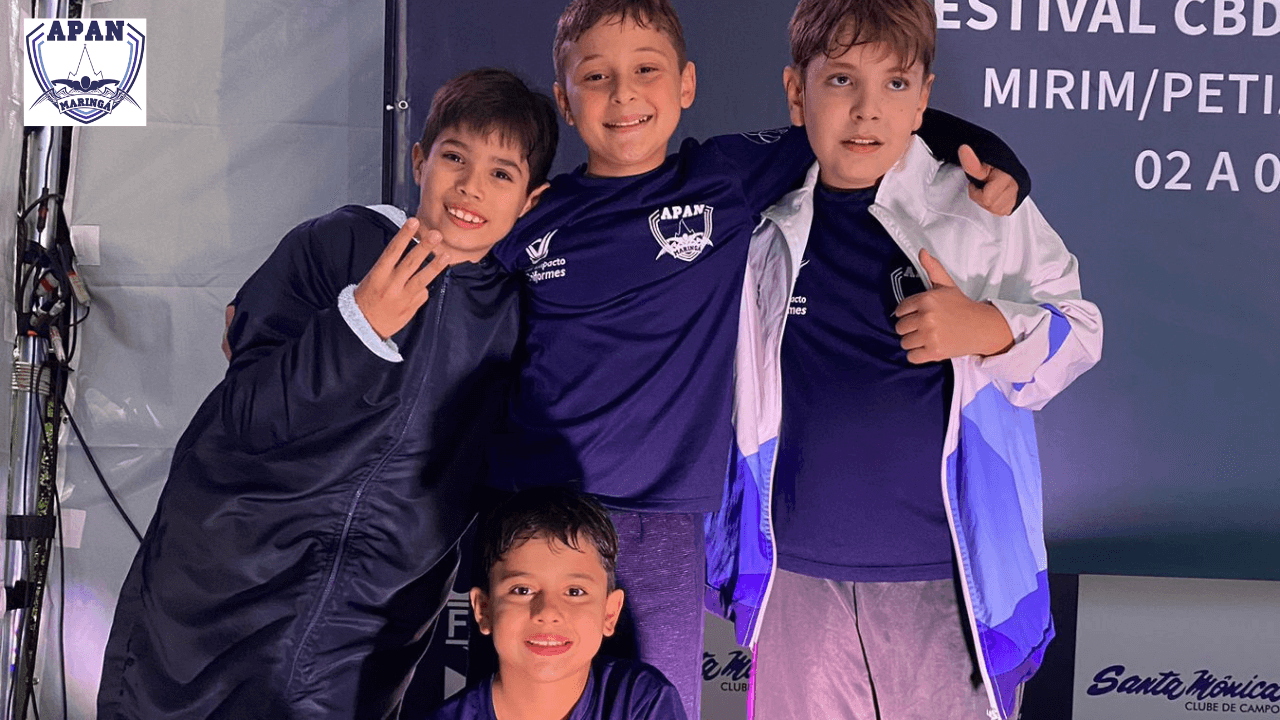 Pequenos Gigantes da APAN/Maringá Brilham no Festival CBDA Sul-Brasileiro