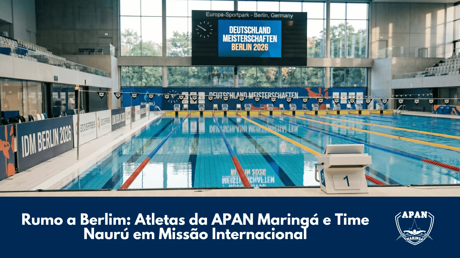 Rumo a Berlim: Atletas da APAN Maringá e Time Naurú em Missão Internacional